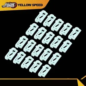 20Pcs Windshield & Rear Window Trim Molding Clips Fit For 1978-1987 Cutlass