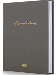 Aesthetic Daily Planner And Notebook With Hourly Schedule - Modern Hardcover To do List Notepad to Easily Organize Your Work Tasks And Appointments - The Perfect Book for School & Office Supplies