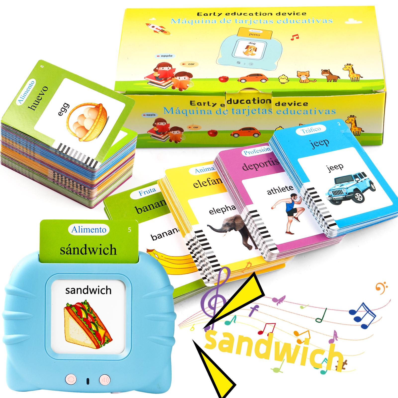 Talking Flash Card Toy for Kids with 224 Sight Words - Educational