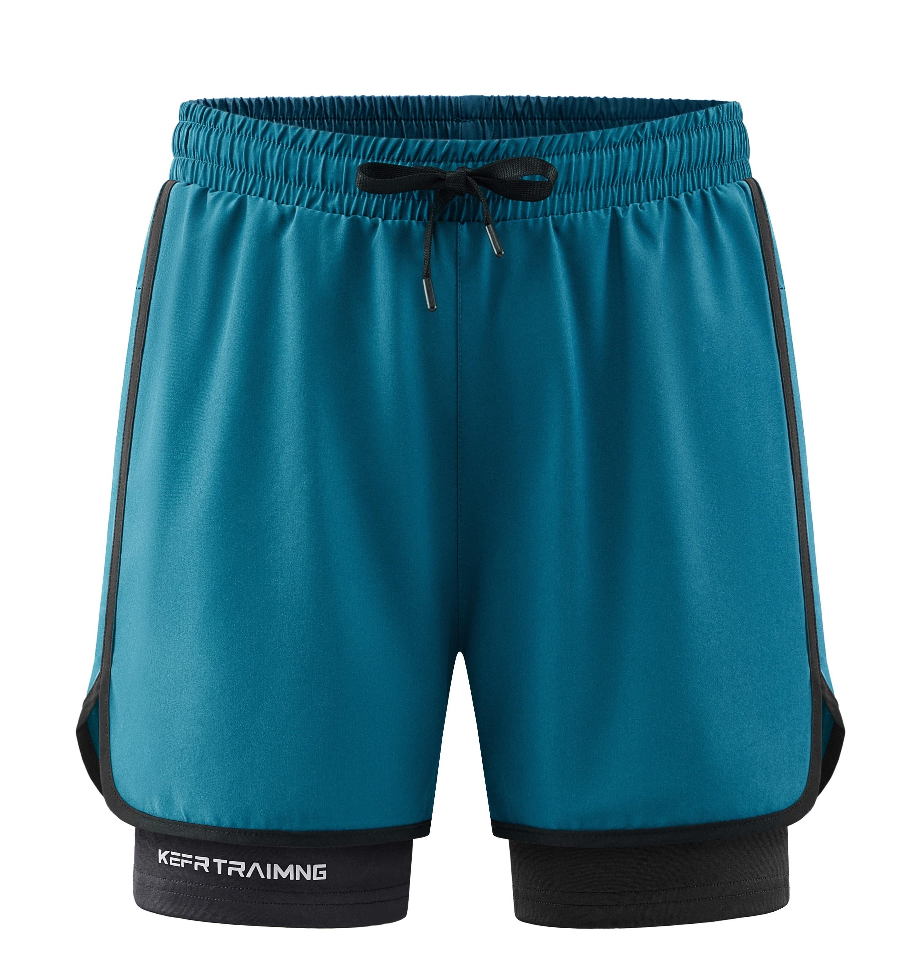 Newly upgraded, men's quick-drying sports shorts Pro, inner pocket design - elastic and comfortable fitness pants, men's summer outdoor sports shorts.fit Newly upgraded, men's quick-drying sports shorts Pro, inner pocket design - elastic and comfortable fitness pants, men's summer outdoor sports shorts.fit