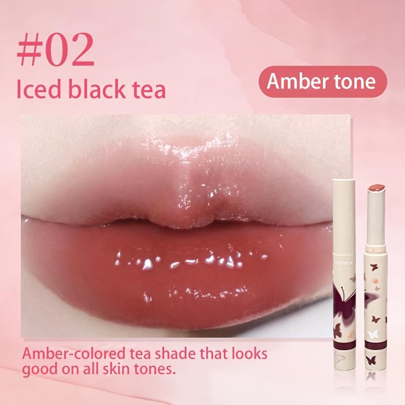 6pcs Solid Glossy Tinted Lip Balm Stick - Hydrating Moisturizing Formula with Shiny Film Finish, Transfer-Resistant Long-Lasting Color, 2-in1 Lip Care & Gloss, Multiple Shades for All Seasons, Perfect Valentine’s Day Gift for Her！