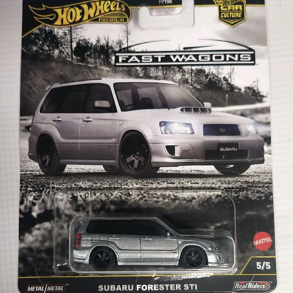 HOTWHEELS PREMIUMS FAST WAGONS SUBARU STI