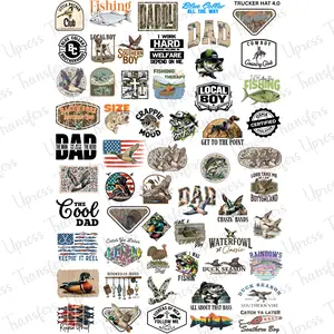 Trucker Hat 4.0 Mini DTF Transfer Gang Sheet 24.5" x 36" Direct To Film for DIY Enthusiasts Vibrant Custom Options Cozy Handmade Aesthetic Pink Green Christmas Design