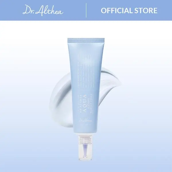 [Dr.Althea Official] Dr.Althea Aqua Marine Watery Cream - Daily Face Moisturizer for All Skin Types, Deep Hydration with Hyaluronic Acid, Vegan Face Cream, Korean Skincare