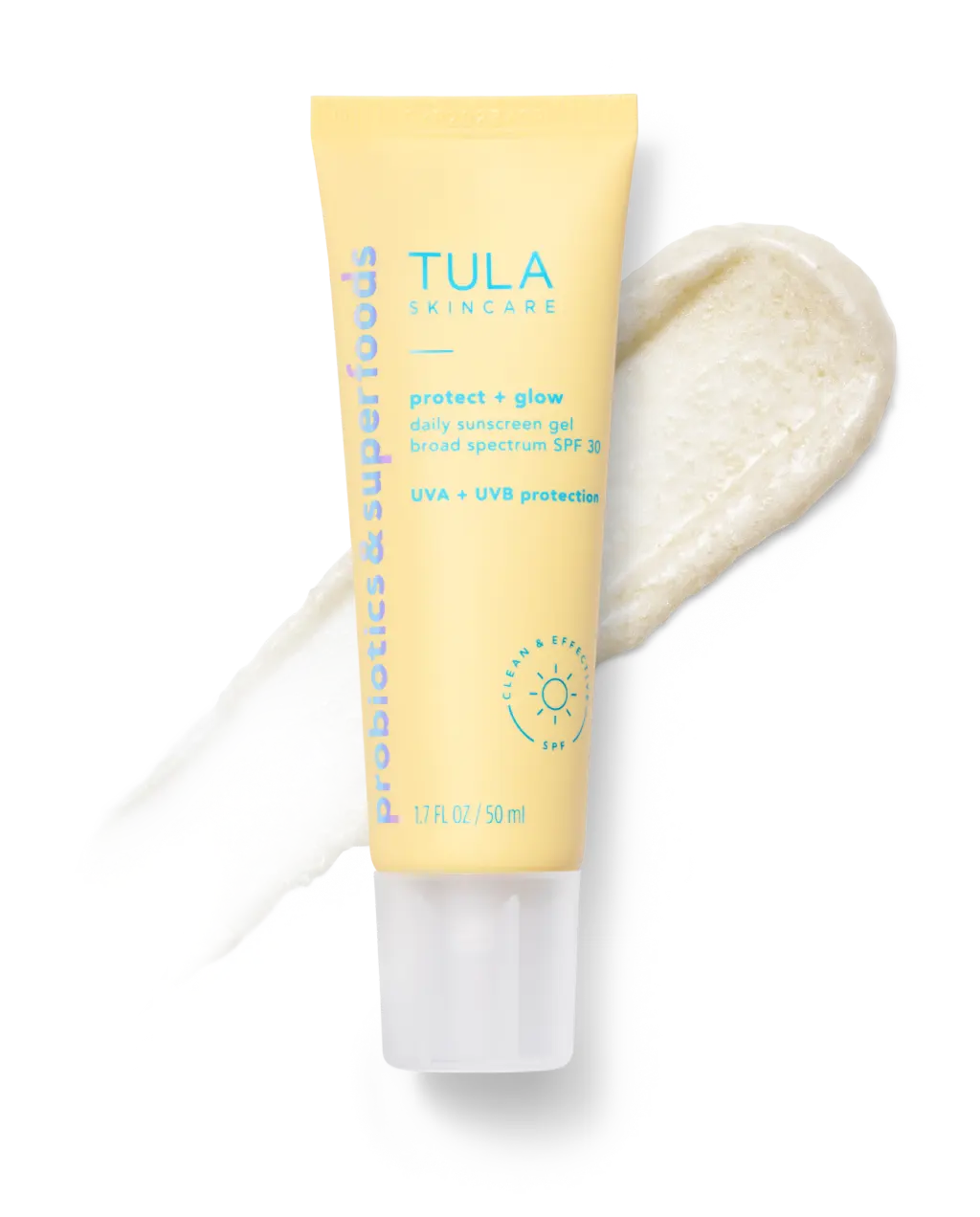 Protect + Glow daily sunscreen gel broad spectrum SPF 30