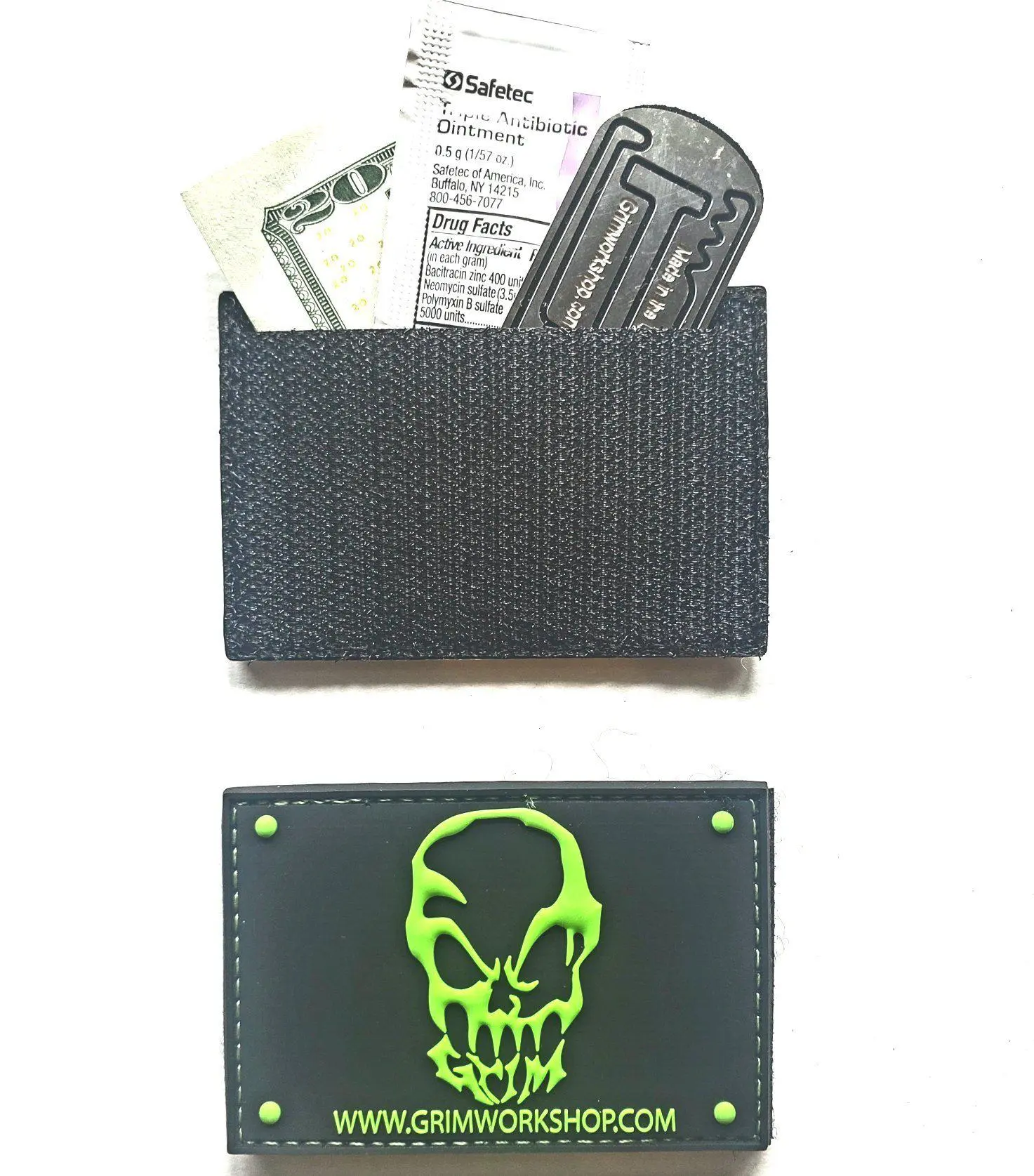 Grim Morale Patch with Hidden Pocket