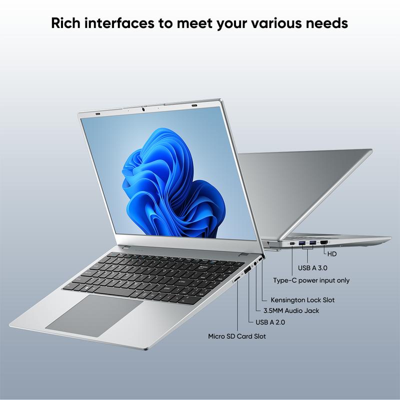 Laptop Space Gray Intel 6500Y up to 3.40GHz32GB RAM 512GB SSD 15.6 inch IPS Screen 38Wh Battery2.4G 5G WiFi BT 5.0 Ultimate Home Hub for 4K Streaming  Web Browsing Remote Learning and Daily Tasks