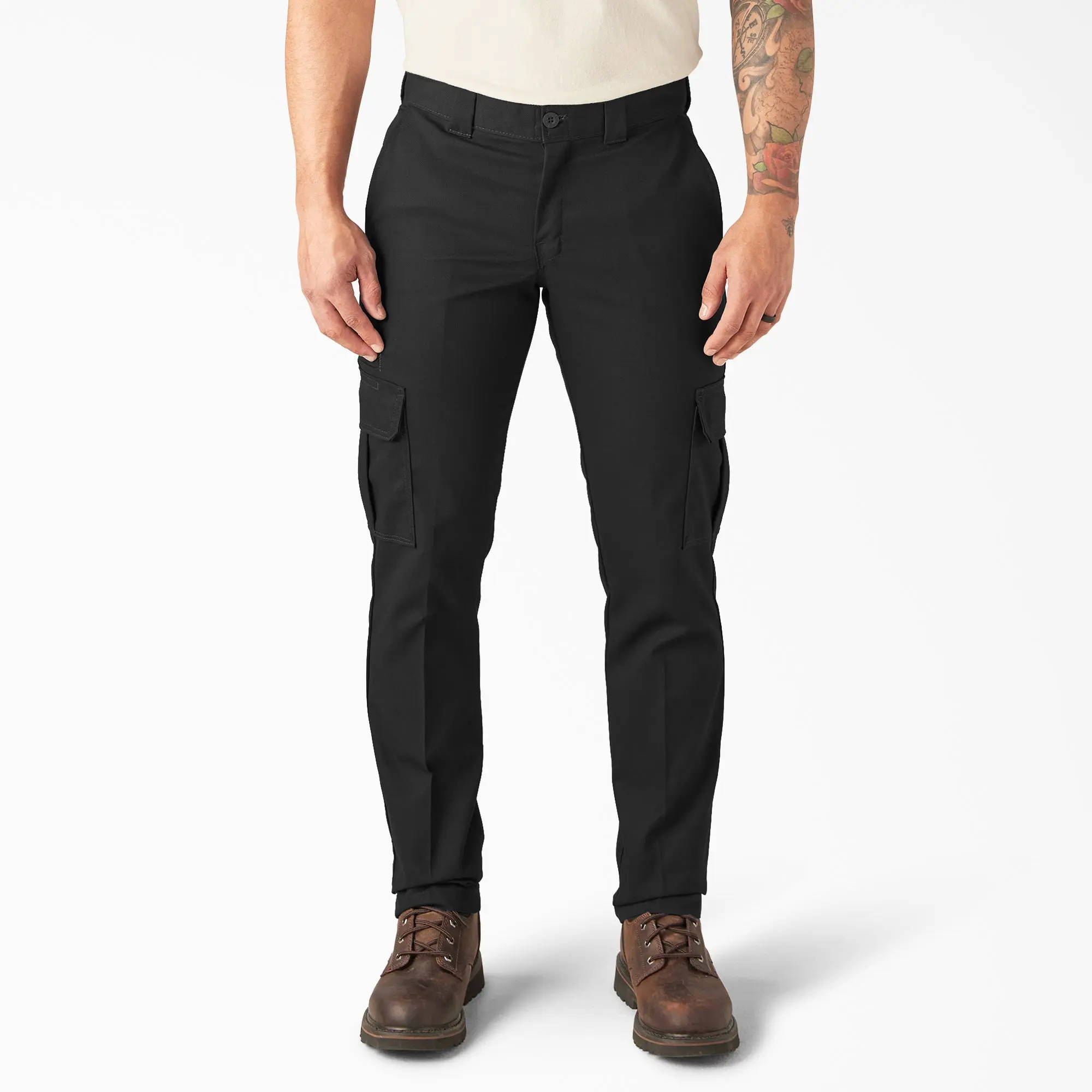 Dickies Men's FLEX Slim Fit Cargo Pants, Workwear Style