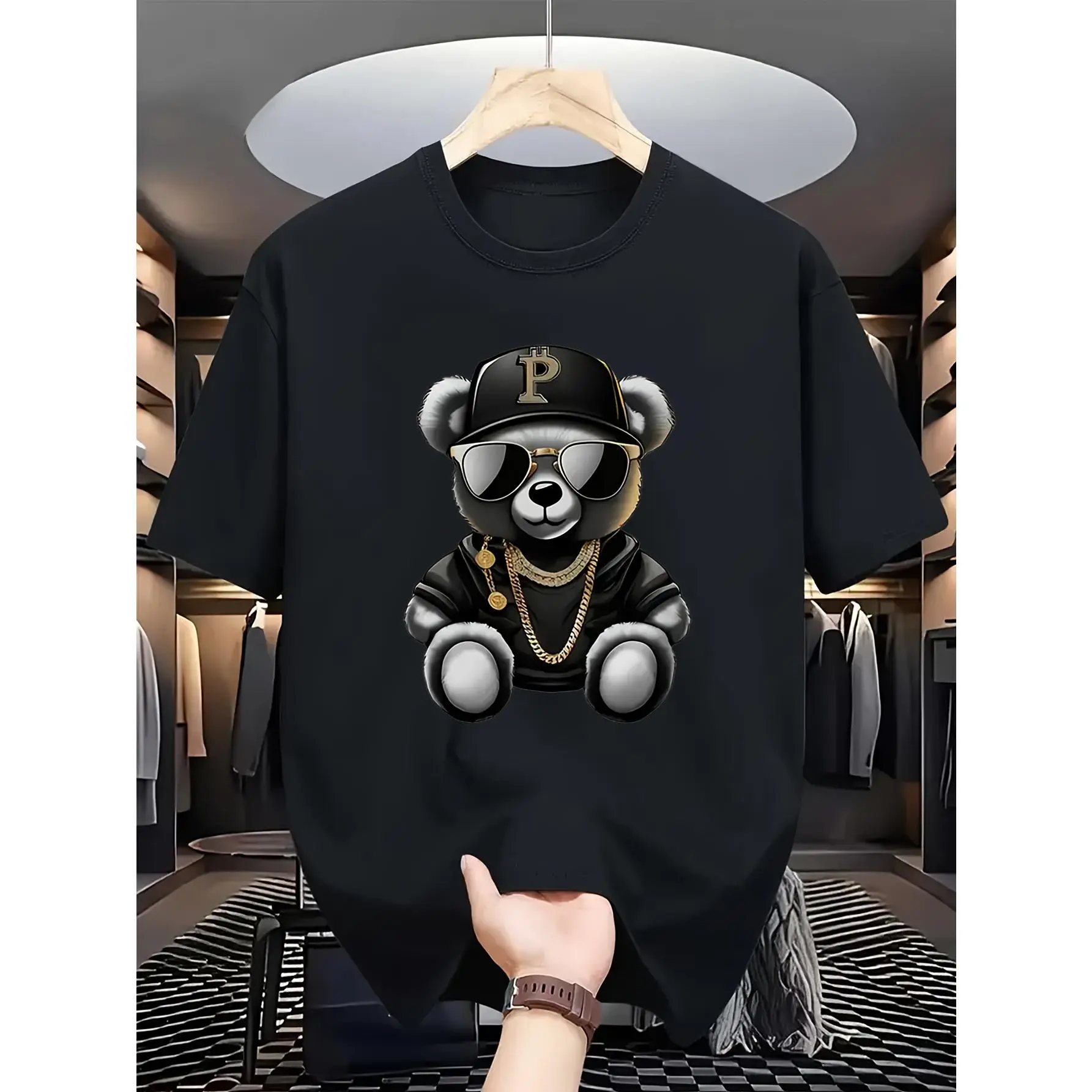 Men'S And Women'S Fashionable Printed Short Sleeves, Sports T-Shirts.....
