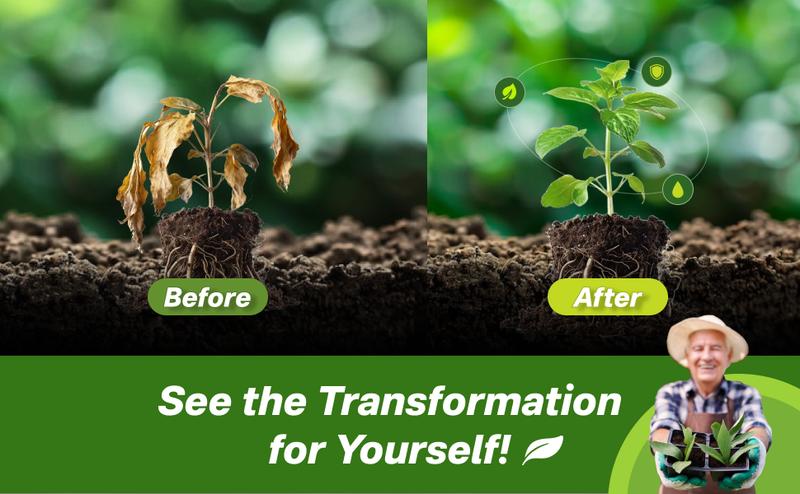 Viresta Soil Revitalizer (13.8oz / 390g), Concentrated Humic Acid Formula for Lawn & Garden Plant Food Enhancer Yields 266 Gallons Fertilizer Lawn & Garden Soil Conditioner - Plant Food Enhancer, Concentrated Humic Acid Viresta Soil Revitalizer (13.8oz / 390g), Concentrated Humic Acid Formula for Lawn & Garden Plant Food Enhancer Yields 266 Gallons Fertilizer Lawn & Garden Soil Conditioner - Plant Food Enhancer, Concentrated Humic Acid