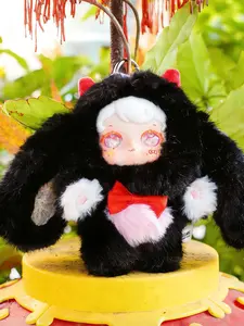 HUOHUA YOYS-PEDUDU sweet rabbit treasure series Blind Box，Bunny Plush Dolls，Soft Furry Collectibles，Backpack or clothing decoration，Stuffed Animal