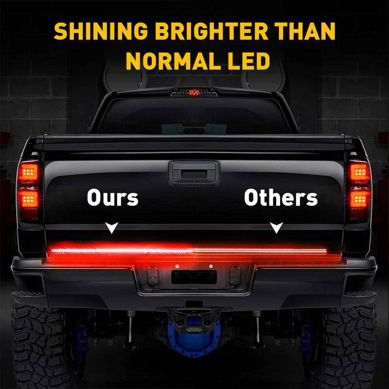 60" LED Strip Tailgate Light Bar Reverse Brake Signal For Chevy Ford Dodge Truck