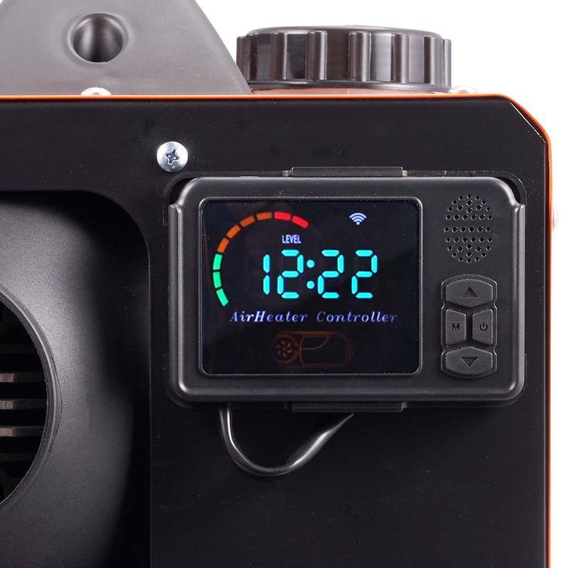 VEVOR Diesel Air Heater All-in-one 12V 8KW Bluetooth App LCD for Car RV Indoors furnace warmer