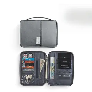 Travel Document Organizer, Family Passport Holder, Wallet for Women & Men, Portable & Waterproof Case for Cards, Boarding Pass, Money Durable