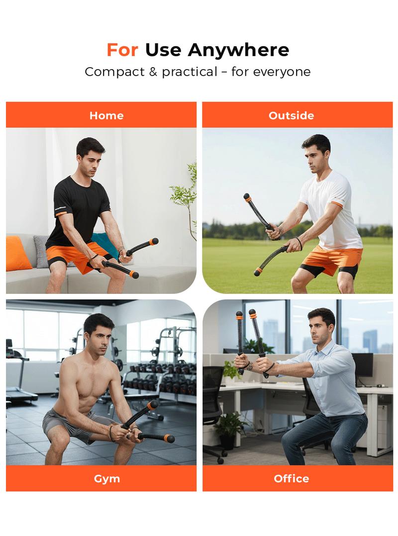 AerVital 2026 New Cordless Battle Ropes for Home Gym, Cordless Training Rope Fitness Equipment for Men & Women, No-Jump Full-Body Exercise, Weighted Workout Ropes for HIIT, Ideal for Fitness Enthusiasts Workout Equipment Training Equipment & Festival Gift