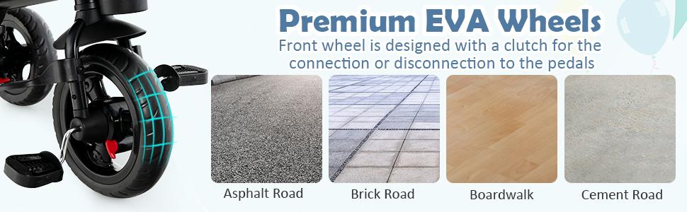 Costzon Tricycle, Toddler Bike W/Removable Push Handle, Reversible Seat, EVA Wheel, Adjustable Canopy, Cup Holder & Storage,Christmas Festival Gift Black Friday Cyber Monday Costzon Tricycle, Toddler Bike W/Removable Push Handle, Reversible Seat, EVA Wheel, Adjustable Canopy, Cup Holder & Storage,Christmas Festival Gift Black Friday Cyber Monday