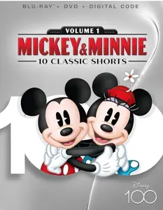 Mickey & Minnie: 10 Classic Shorts, Volume 1  [BLU-RAY MOVIE] With DVD, Ac-3/Dolby Digital, , Dolby, Digital Theater System, Dubbed, Subtitled
