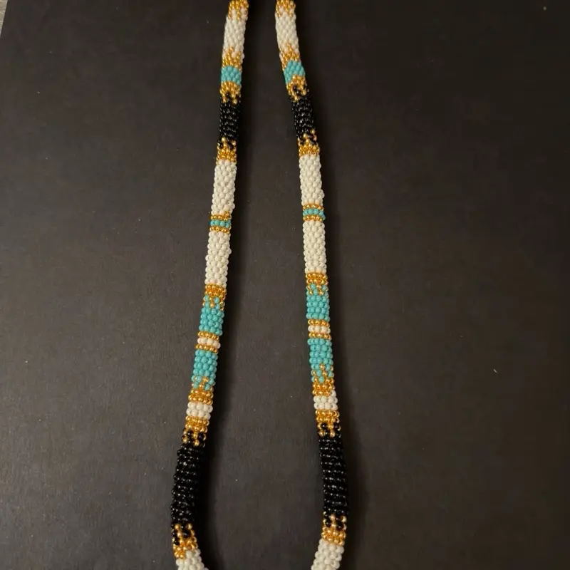Beaded Lanyard Keychain