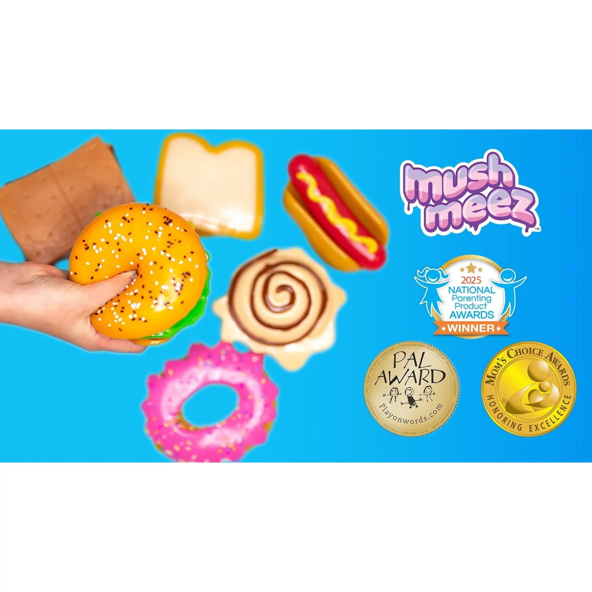 XL Taba Squishy by MUSH MEEZ! 6+ styles to choose from