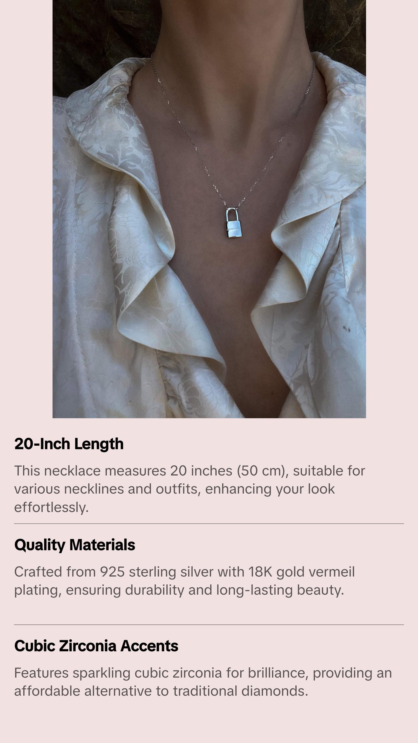 “Freedom” necklace