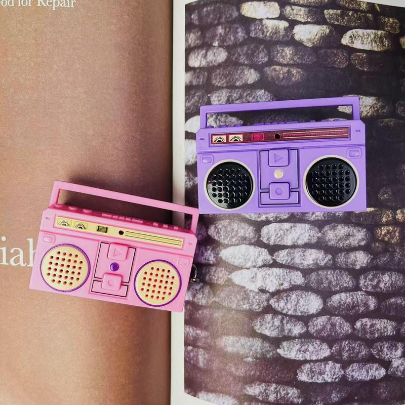 Recording Box 60s Mini Recorder Creative Keychain for Love Messages, Daily Memos and Capturing Song Covers, Ideal Couple Gift and Birthday Gift