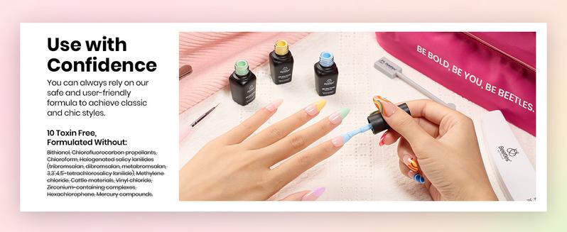 Beetles 100Colors Gel Nail Polish Set,【Base & Top Coat&Color Gel&Manicure Tool&Decoration】DIY Nails at home Gift for girl Gift for woman gel x nails Cutics Cosmetic #TikTokShopBacktoSchool