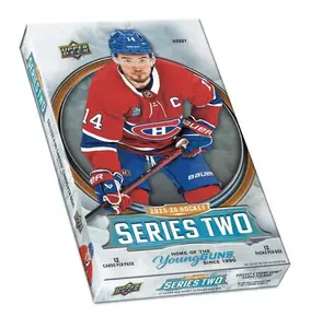 Upper Deck 2025-26 Series Two Hockey Hobby 12 Cards Per Pack 17 Packs Per Box Collectible Sports Trading Cards for Collectors