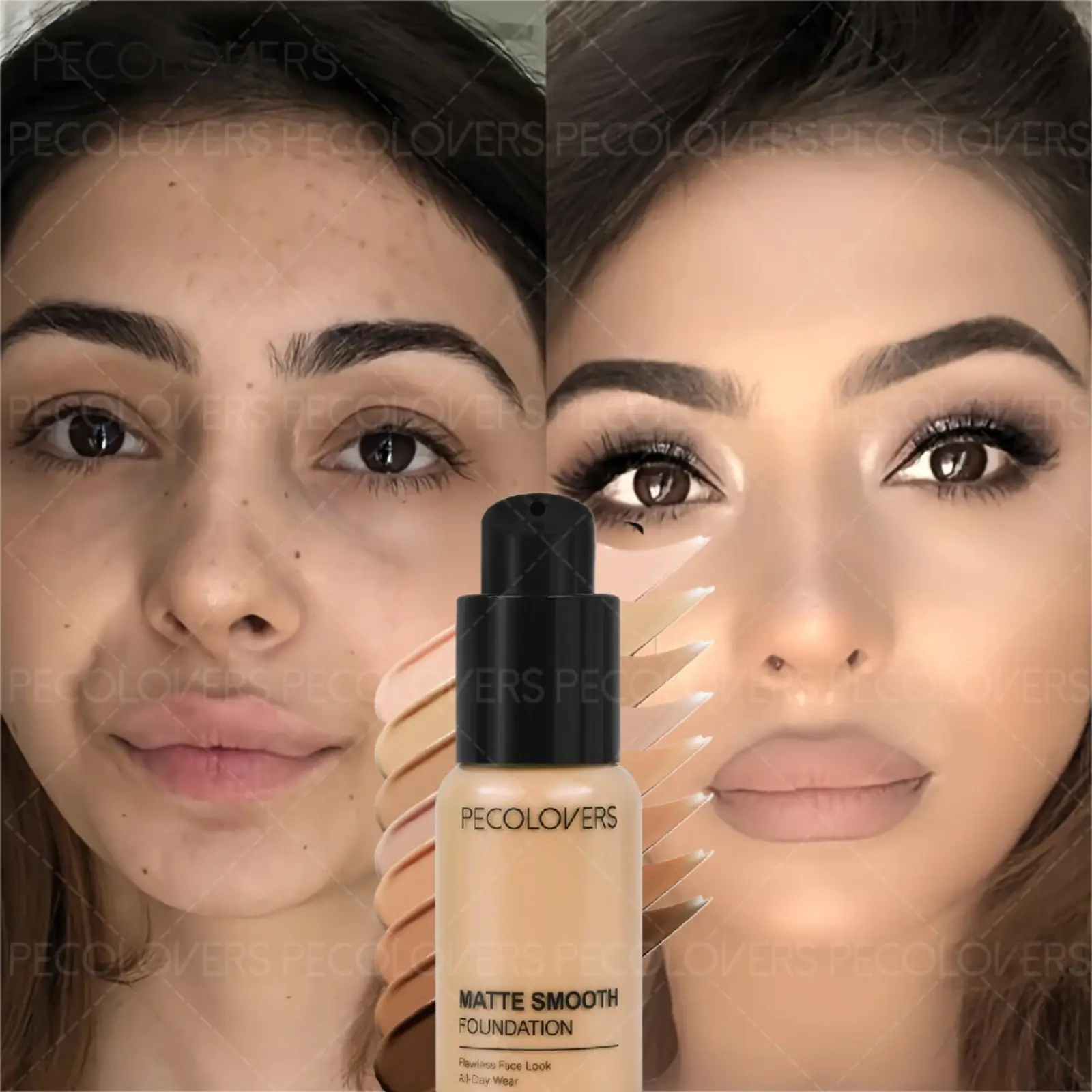 Waterproof Liquid Contouring Concealer Cream Concealing Contouring Makeup Long Lasting Concealer Moisturizing Lasting Cover Acne Dark Circles Enhances Foundation Face Cosmetic Concealer Cosmetic Moisturizer Concealing And Contouring