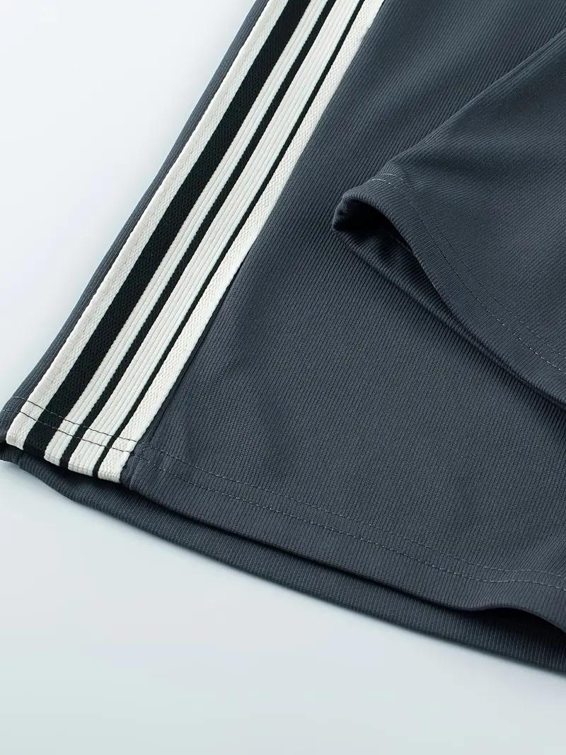 Men's Sporty Long Pants, Casual High Waist Drawstring Joggers, Comfortable Elastic Waistband, Ideal for Gym & Daily Wear Sweatpants