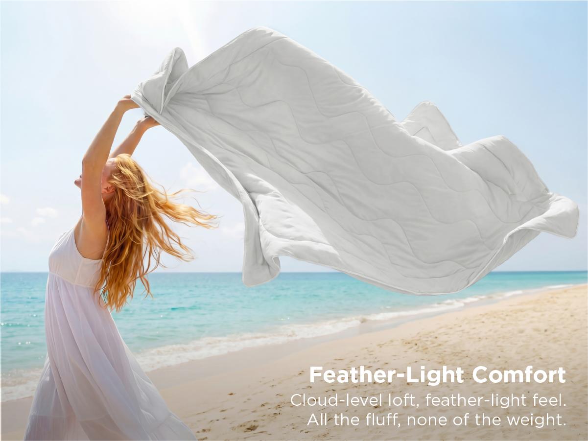 【Early Bird Sale】Bedsure Summer Cooling Comfort for Hot Sleepers -Breathable Oversized  Design, Lightweight, RayonDerived from Bamboo, Comfy Bedding, Gift for Spring,Boyfriend Gifts, Men Gifts, Teenage Bedroom Accessories, Cooling Blanket,Duvets