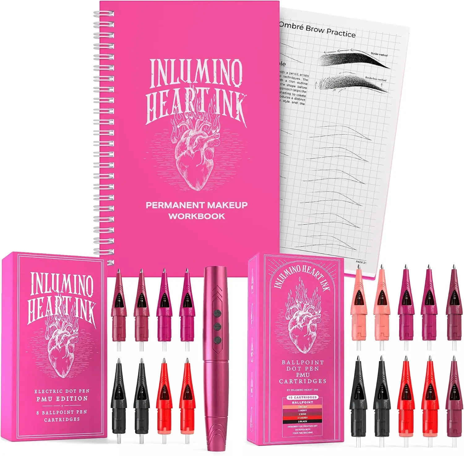 Inlumino Heart Ink The Ultimate PMU Bundle