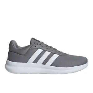 adidas Mens Lite Racer 4.0 Lace Up Sneakers Shoes Casual - Grey