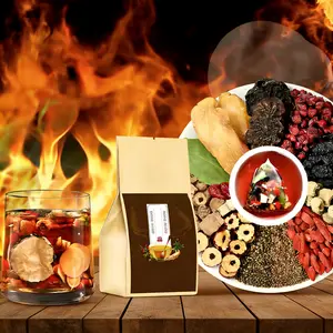 Upgraded Formula: Ginseng Goji Berry Ten-Ingredient Tea, Kidney-Protecting Tea, Unisex Trial Size, Herbal Alkaline Tea