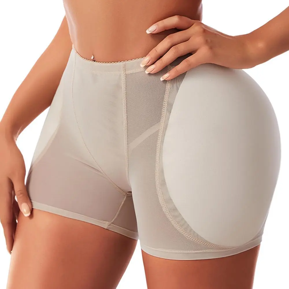 Female Solid High-Waist Shaper Panty with Push Up Butt Lifter, Padded Hip Enhancer and Tummy Control, Underpants, Lady, Plus Size, Xxl, Panties, Women, Shapewear, Push Up Pads, Padded Panels, Jacquard Blend, Asian Size, Multi-Size