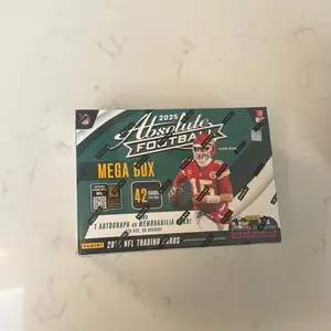 Panini 2025 Absolute Football Mega Box Green  Factory Sealed & Brand New In Box