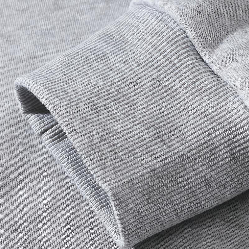 Men's spring and autumn half-zip hooded sweater, fashionable and versatile, single-piece casual half-zip sweater, ultra-fashionable hoodie