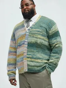 Cameroonian Textured Cardigan - Multi Color