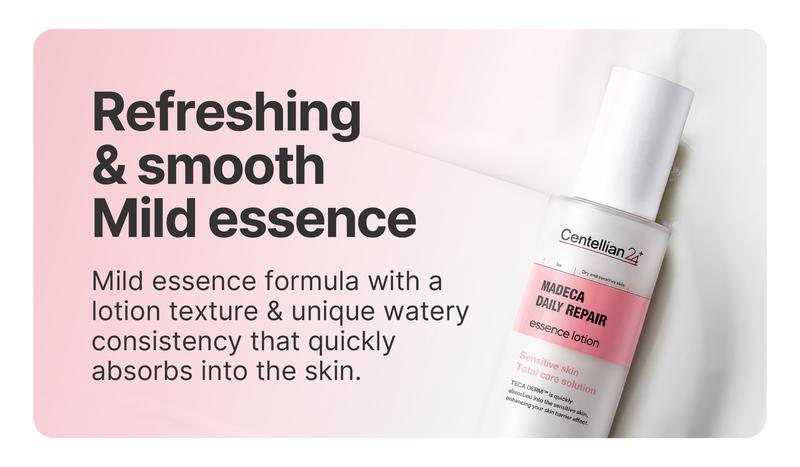 [Centellian24] Madeca Daily Repair Essence Lotion | Lightweight Anti-Aging Serum | Soothing Hydration for Sensitive Skin | Korean Skincare | 3.38 fl oz