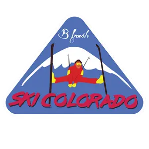 Ski Colorado - Sticker