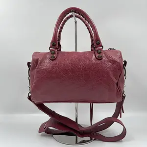 Pre-owned Balenciaga Leather Tote Bags The Box Hand Bag 2way Pink