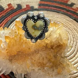 Palomino Turquoise Heart Ring