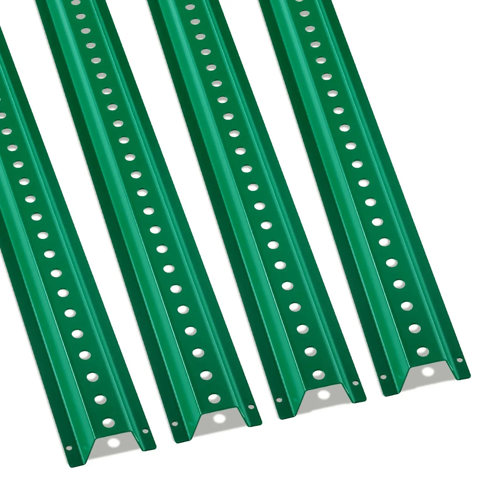 VEVOR 8FT U-Channel Sign Post,  , 4Pack Green Heavy Duty Steel Fixed Fence Post, Steel Fence U-Channel Sign for Garden, Courtyard, Farm or Traffic Intersection#SohoChic