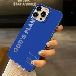 God’s Plan Cross Phone Case – Laser-Crafted TPU Drop-Resistant Case for iPhone 11–17 & Samsung S22–S25 |   Religious Art Fashion Protective Cover