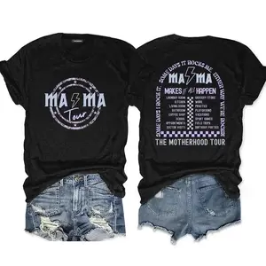 Women’s mama tour t-shirt Comfortable Womenswear Top