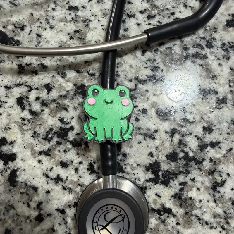Cute Frog Stethoscope Charm Cute Frog Stethoscope Charm