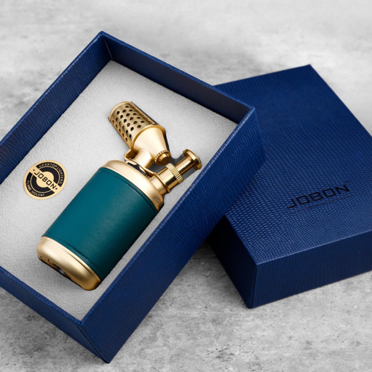 Professional Gas Lighter Windproof Flamethrower 1300℃ Welding Gun Torch for Candle Cooking Barbecue and Moxibustion (Without fuel)