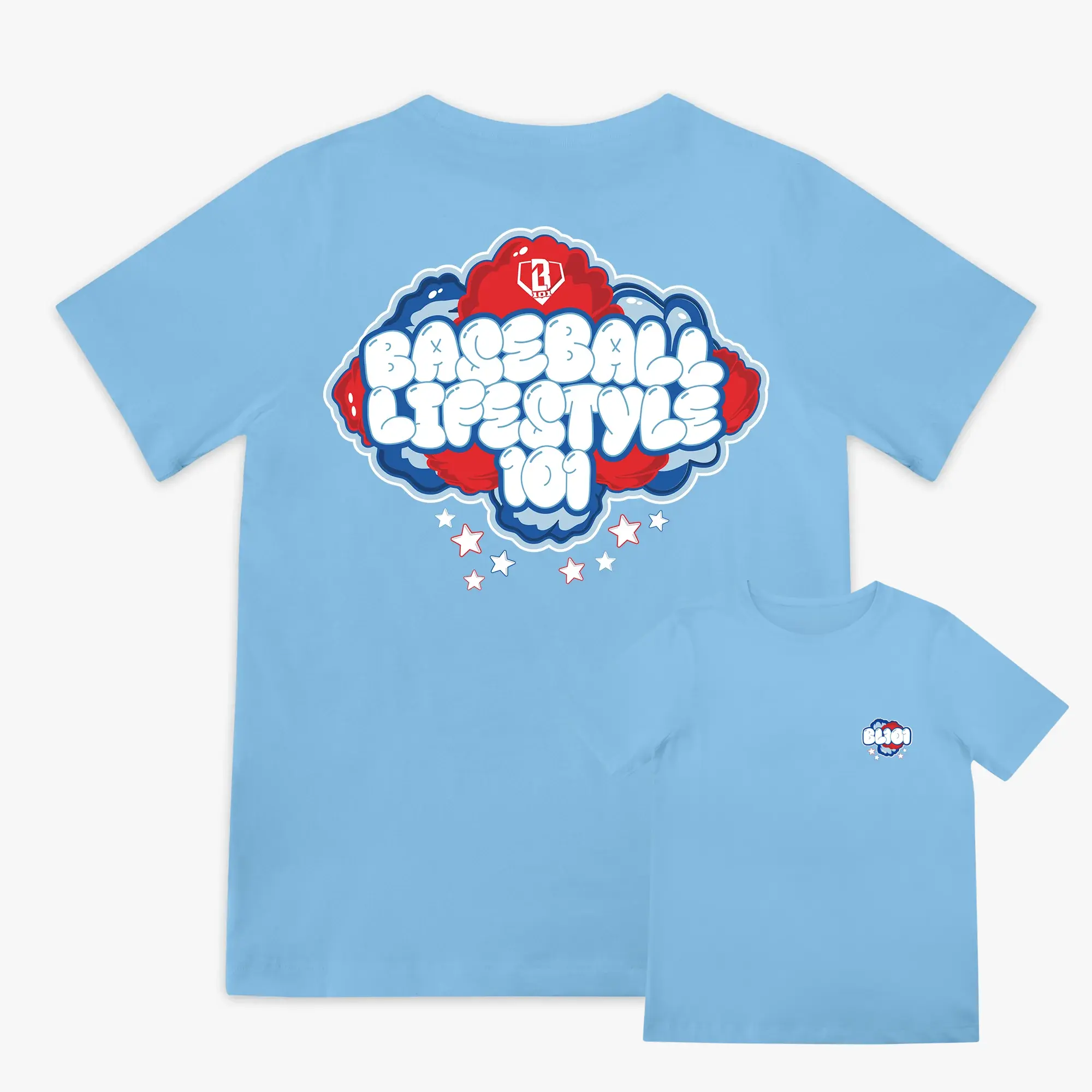 Cotton Candy Youth Tee | Baseball Lifestyle 101 Clothing | Premium Baseball Apparel and Accesories