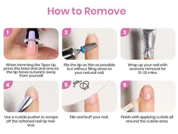 Beetles Tipex Lite Apex Nail Tips Kit 192PCS All in One Kit with UV Nail Glue, Base & Top Coat, Mini Nail Lamp, Nail Clipper & Cuticle Nipper,Pre-Building Pre-Etched Acrylic Tips Kit