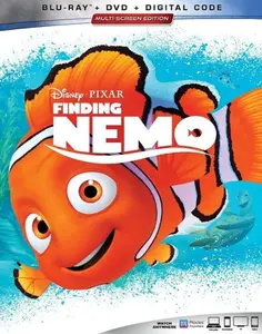 Finding Nemo  [BLU-RAY MOVIE] With DVD, 3 Pack, Ac-3/Dolby Digital, , Dolby, Dubbed, Reissue, Subtitled