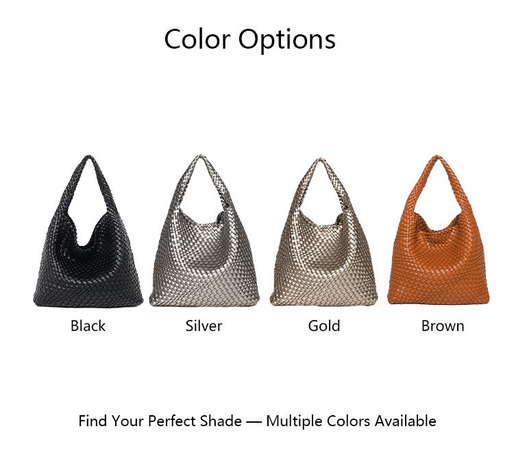 NewBella Linda Hobo Woven Tote Bag Woven Vegan Leather Fashionable Handbag for Everyday Use Color dealsforyoudays,FallFreshness NewBella Linda Hobo Woven Tote Bag Woven Vegan Leather Fashionable Handbag for Everyday Use Color dealsforyoudays,FallFreshness